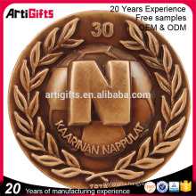 Custom design metal stamping souvenir antiqu golden copy india old coin for sale